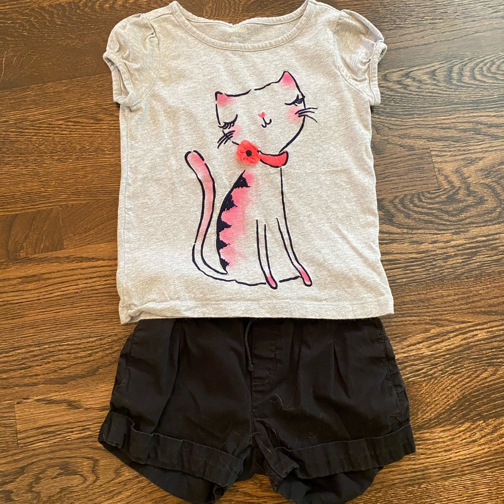 Gymboree shorts/tee outfit